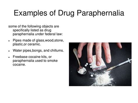 paraphernalia examples.